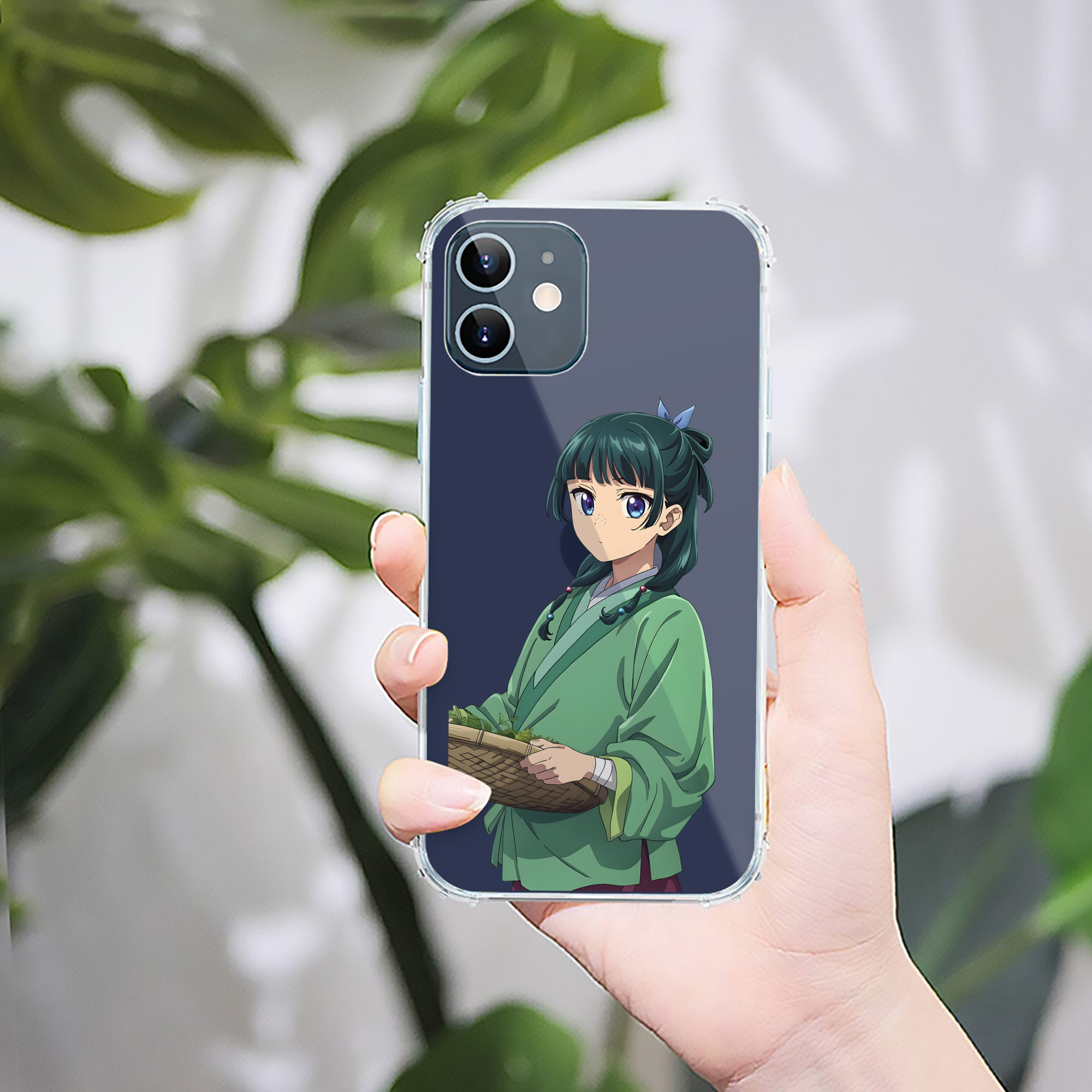 （画像用） 薬屋のひとりごと The Apothecary Diaries 【iPhone 12シリーズ対応】透明スマホケース（クリアソフトケース）
